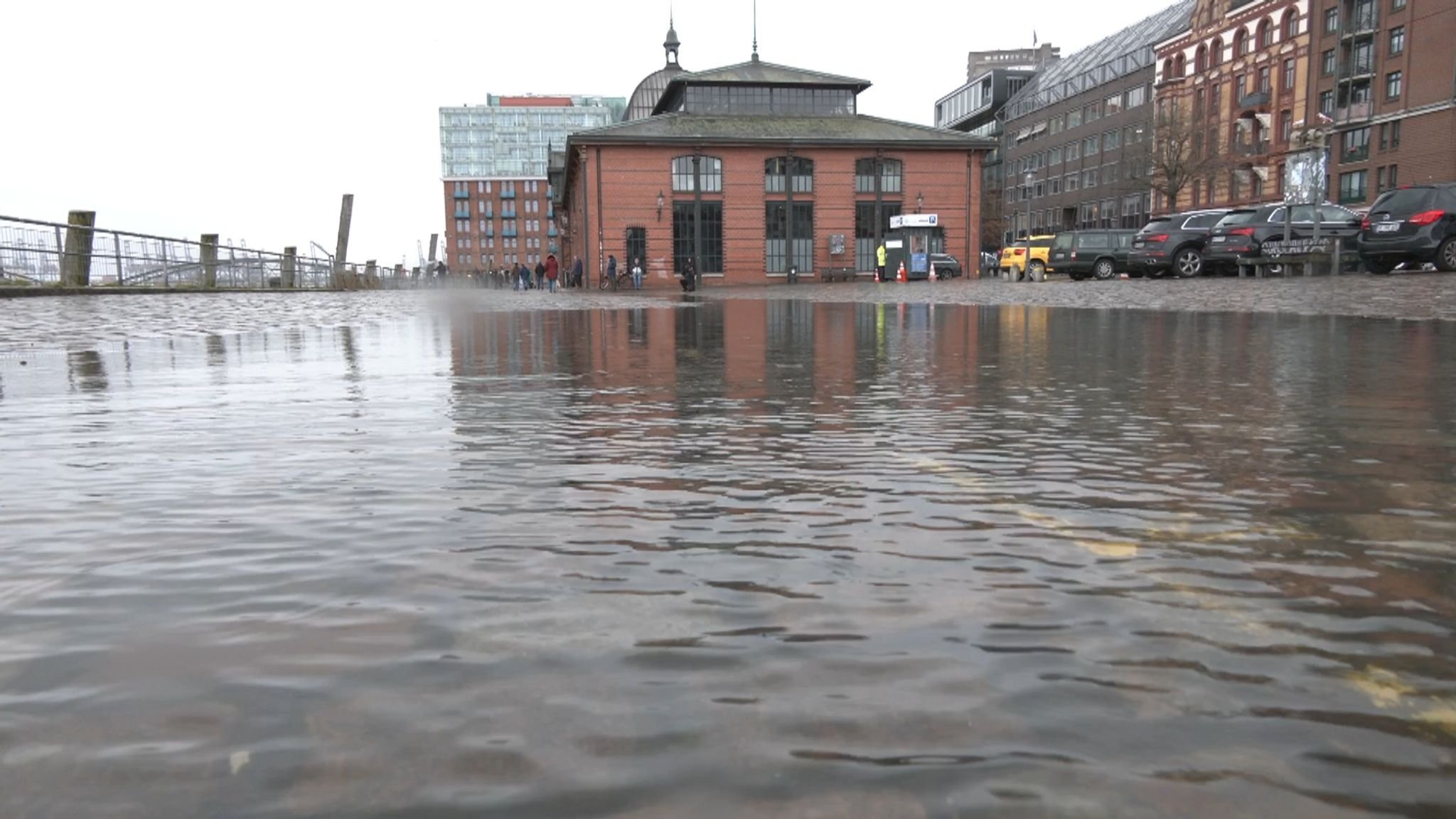 Sturmtief im Norden sorgt für erhöhte Wasserstände