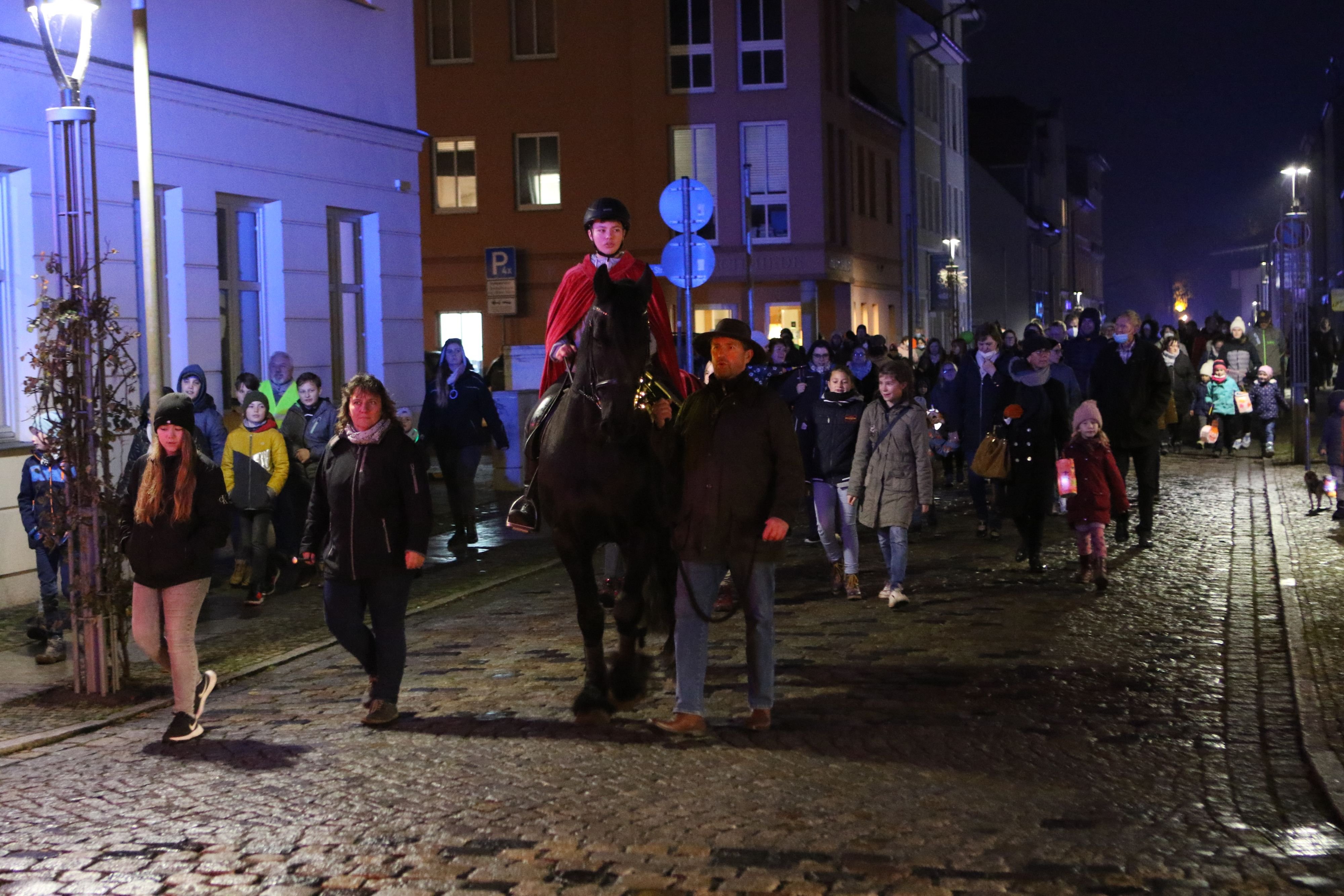 St Martin Zieht Schon Einen Tag Fr Her Durch Anklam