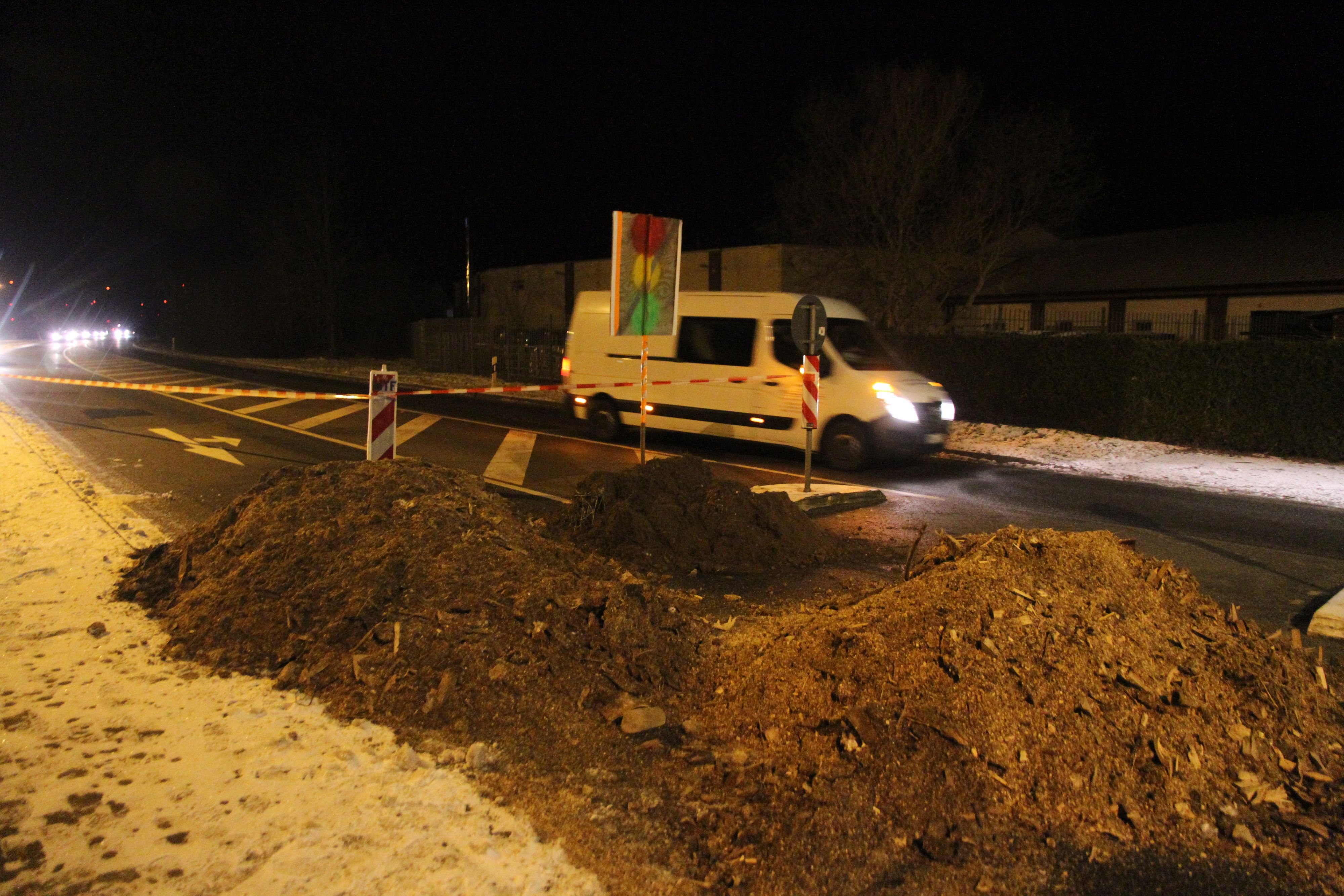 Stra Enblockade Bei Protest In Vorpommern Polizei Ermittelt