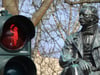 Fontane als Ampelmännchen