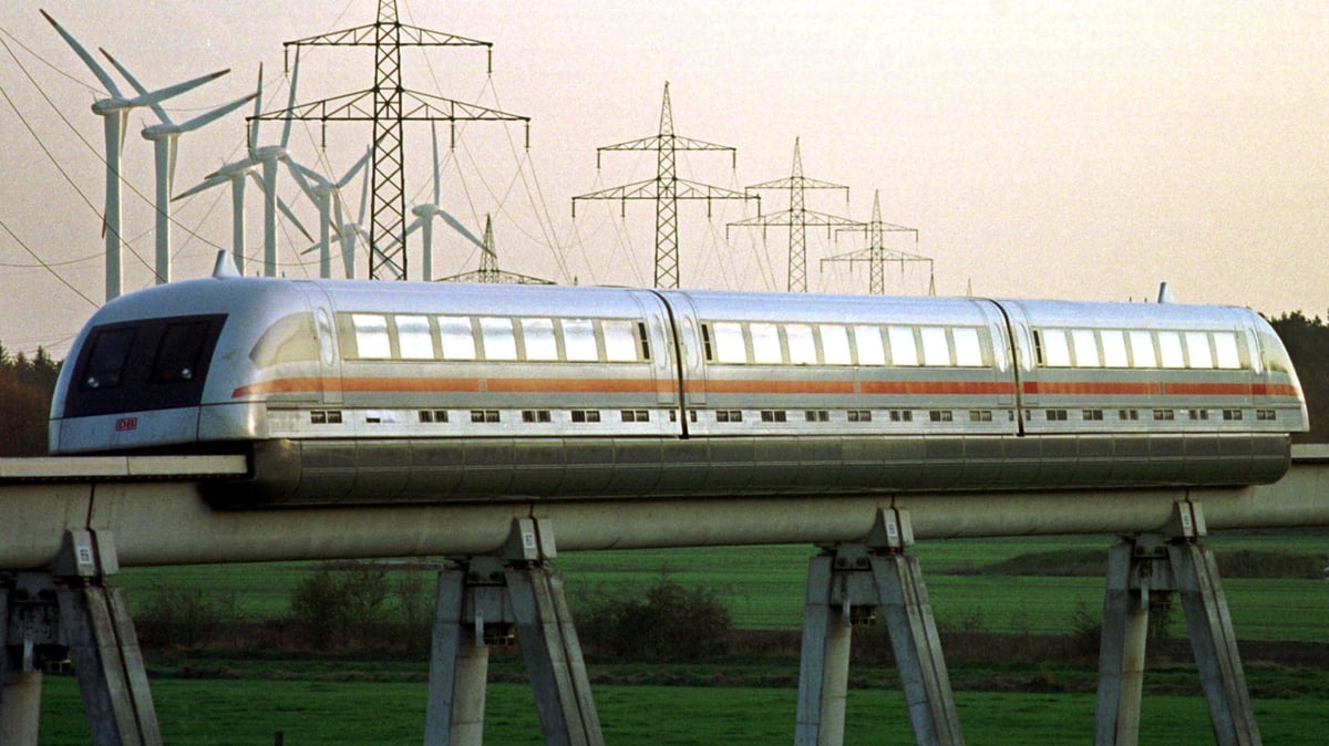 Geplanter Transrapid zwischen Berlin und Hamburg: Deshalb erreichte der Zukunftszug nie MV