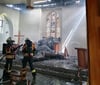 In der St.-Jürgen-Kapelle in Wolgast ist bei dem Brand am Sonntag erheblicher Schaden entstanden.