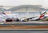 Eine Maschine von Emirates, die aus dem südindischen Thiruvananthapuram kam, war auf dem internationalen Drehkreuz verunglückt.