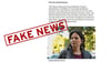 So, nur ohne Fake News-Stempel – wird die falsche Nachricht über Annalena Baerbock im Internet und über Whatsapp verbreitet.