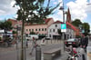 In Ueckermünde gibt es wieder mehr Menschen. Vor allem in die Altstadt zieht es die Leute.