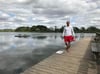 Für André Niemann ging der Sommer-Einsatz im Teterower Naturbad zu Ende. Der Rettungsschwimmer und Schwimmausbilder führte hier auch wieder Schwimmkurse durch.