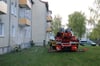 Am Montag kam es in der Wolgaster Philipp-Müller-Straße zu einem Kellerbrand.