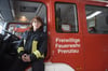 Sandra Hidde ist die Ortswehrführerin und möchte gerne mehr Prenzlauer für die Arbeit der Feuerwehr begeistern.