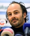 Christian Brand wird als neuer Cheftrainer des Fußball-Drittligisten FC Hansa Rostock vorgestellt.