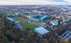 Das Ostseestadion in Rostock