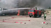 Einsätze wie bei einem Großbrand im August 2013 in einer Passower Chemiefirma stellen auch für Profis in der Brandbekämpfung eine große Herausforderung dar.