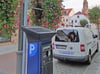 Dieser Parkautomat steht in der Ueckermünder Ueckerstraße. Der Autoverkehr hat mit dem Aufstellen der Automaten abgenommen.
