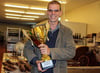 Gerd Symann gewann den Weltmeisterpokal.