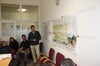 Studenten der Hochschule Neubrandenburg haben Mitarbeitern der Stadt, Eigentümern sowie Neustrelitzern die Entwürfe für Vorgärten vorgestellt. 