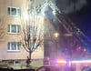 Der Einsatz der Feuerwehr half dem Mieter in der Wohnung, in der es brannte, nicht mehr.