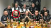 Im Wismarer Rocker-Club „Schwarze Schar” war Sebastian K. (roter Kreis) Vizepräsident, bis dieser 2014 verboten wurde.