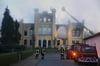 Das denkmalgeschützte Gutshaus war im April in Flammen aufgegangen, die Feuerwehr konnte es nicht mehr retten.