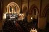 Rund 100 Sänger und Musiker brachten die Warener Georgenkirche mit dem Weihnachtsoratorium von Bach zum Klingen.  