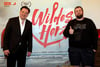 Charly Hübner (links) und Jan „Monchi” Gorkow zeigen „Wildes Herz” am Montag in Jarmen. Anschließend laden sie zur Diskussion über den Film ein.