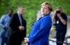 Eben noch beim Afrika-Gipfel in Berlin, jetzt bald in Oranienburg: Bundeskanzlerin Angela Merkel (CDU). 