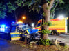 Dieser fatale Unfall in Zepernick (bei Bernau) ereignete sich im Sommer 2020. Zwei Polizisten wurden schwer verletzt.
