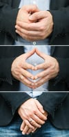 Die Haltung der Hände spielt für die Wirkung der Körpersprache im Gesamten eine große Rolle.