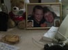 Für immer zusammen: Karin und ihre Rita. Das Foto steht auf dem Tischchen neben dem Krankenhausbett.