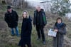 Katrin Sass, Regisseur Matthias Tiefenbacher, Rikke Lylloff und Kameramann Hanno Lentz (von rechts) drehen in den kommenden Wochen auf der Insel Usedom.