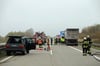 Die Autobahn 19 in Rostock musste am Donnerstagmorgen nach einem Unfall gesperrt werden.