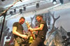 Philipp „Fips“ Burger und Jochen „Zegga“ Gargitter heizten den Fans mit ihren Gitarren gut ein.