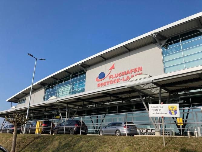 Vertrag für Impfzentrum im Airport Laage läuft aus