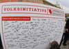 129 464 Menschen unterstützen die Volksinitiative mit ihren Unterschriften.