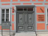 Mit Liebe zum Detail wurde die alte Tür in der Puschkinstraße von der Firma Jähnke aufgearbeitet.  FOTOs (2): Sigrid Werner