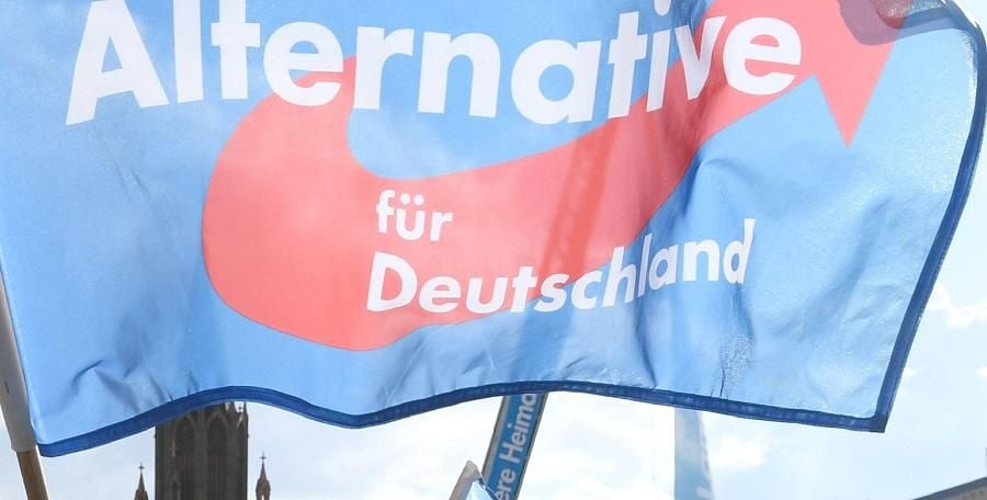 AfD-Fahne auf Rügen gestohlen
