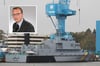 Wolgaster Bürgermeister kritisiert Umgang mit Peene-Werft
