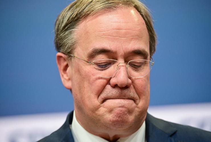 Armin Laschet als Sinnbild des CDU-Absturzes