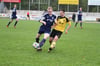 Die Torgelower Fußballer um Ole Ulrich (gelb) fahren am Sonntag zum schweren Auswärtsspiel nach Schwerin.
