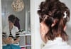 „Da weiß man, wofür man arbeitet.“ Die 26-jährige Susann Klöcking aus Jarmen hat jetzt in ihrer Heimatstadt einen eigenen Frisier-Salon eröffnet.  FOTO: Stefan Hoeft