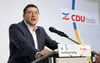 Deutliche Worte in Richtung der Linkspartei: CDU-Chef Franz-Robert Liskow aus Mecklenburg-Vorpommern. „Den Linken ist und bleibt die Industrie wohl grundsätzlich ein Dorn im Auge, es sei denn, sie hat russische Wurzeln”, sagt er.