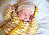 Leevke Hiller, 4200 Gramm und 52 Zentimeter, ist eines der letzten Babys, das vor dem Besucherstopp im Krankenhaus fotografiert wurde. Sie wurde am 12. März geboren und ihre Eltern sind Janett und Matthias Hiller aus Neustrelitz.
