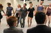 Einen Blick in die Probe gestattete das Ensemble der Deutschen Tanzkompanie der Vizepräsidentin des Deutschen Bundestages, Petra Pau (Die Linke).