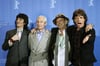 Charlie Watts (zweiter von links) war jahrelang der Schlagzeuger der berühmten „Rolling Stones”.