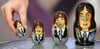 Die vier Beatles-Mitglieder als Matroschka.