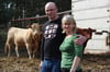 Jahr für Jahr lassen Bernadett und Stefan Räder nur ein Rind schlachten. Landwirtschaft ist ihr Hobby.