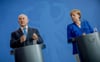 Benjamin Netanjahu und Bundeskanzlerin Angela Merkel trafen sich in Berlin.