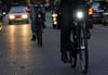 Mit dem Radfahren ohne Licht hat ein 19-Jähriger in Templin die Aufmerksamkeit von Polizisten auf sich gelenkt. (Symbolfoto)