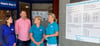 Die Zukunft der Modellpraxis im Medizinischen Versorgungszentrum bereitet Prokuristin Anne Lösler, KV-Kreischef Matthias Träger sowie den Ärztinnen Kirsten Küssner und Katja Schikora (von links) Sorge.
