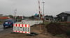 Der Bahnübergang in der Sponholzer Straße bleibt ab heute für fünf Tage wegen Bauarbeiten für alle geschlossen.  