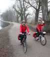 Sophie Bartelt und Andrea Hellmann fahren nach Schwerin. Nur so zum Spaß und als Test für die ganz große Tour. [KT_CREDIT] FOTO: I. Nehls