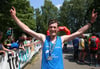 Beim 25. Tollenseseelauf triumphierte Joachim Stelter vom Müritzsportclub Waren auf der Marathon-Distanz.